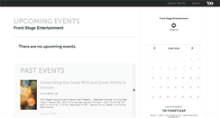 Desktop Screenshot of frontstage.ticketleap.com