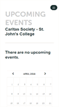 Mobile Screenshot of caritassociety.ticketleap.com