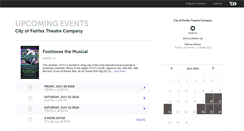 Desktop Screenshot of fairfaxcitytheatre.ticketleap.com