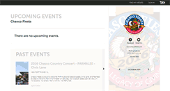 Desktop Screenshot of chascofiesta.ticketleap.com