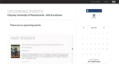 Desktop Screenshot of cheyney.ticketleap.com