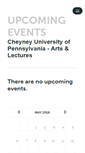 Mobile Screenshot of cheyney.ticketleap.com