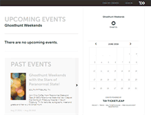 Tablet Screenshot of ghw.ticketleap.com