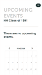 Mobile Screenshot of hhclassof91.ticketleap.com