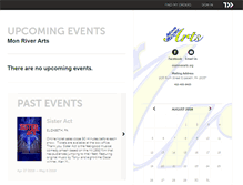 Tablet Screenshot of monriverarts.ticketleap.com