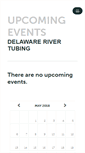 Mobile Screenshot of delawarerivertubing.ticketleap.com