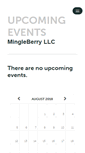 Mobile Screenshot of mingleberry.ticketleap.com