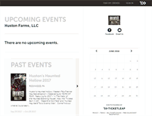 Tablet Screenshot of hustonfarms.ticketleap.com