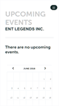 Mobile Screenshot of entlegends.ticketleap.com