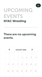 Mobile Screenshot of nyacwrestling.ticketleap.com
