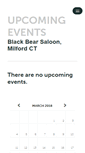 Mobile Screenshot of blackbearmilford.ticketleap.com