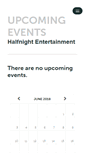 Mobile Screenshot of halfnightentertainment.ticketleap.com