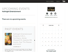 Tablet Screenshot of halfnightentertainment.ticketleap.com