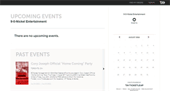 Desktop Screenshot of nickelevents.ticketleap.com