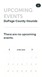 Mobile Screenshot of dupagehounds.ticketleap.com