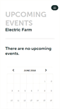 Mobile Screenshot of electricfarm.ticketleap.com