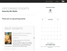 Tablet Screenshot of frofashionweek.ticketleap.com
