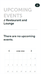 Mobile Screenshot of j-lounge.ticketleap.com
