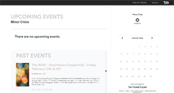 Desktop Screenshot of minorcrisis.ticketleap.com