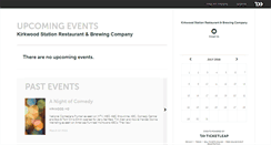 Desktop Screenshot of kirkwoodstationbrewing.ticketleap.com