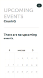 Mobile Screenshot of crushiq.ticketleap.com