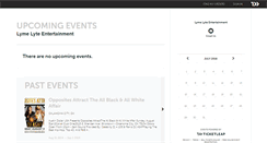 Desktop Screenshot of lymelyteentertainment.ticketleap.com