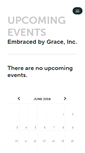 Mobile Screenshot of embracedbygrace.ticketleap.com
