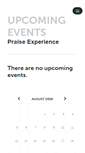 Mobile Screenshot of praiseexperience.ticketleap.com