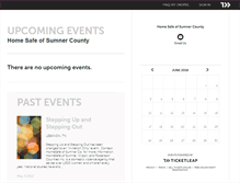 Tablet Screenshot of homesafe.ticketleap.com