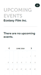 Mobile Screenshot of ecstasyfilminc.ticketleap.com