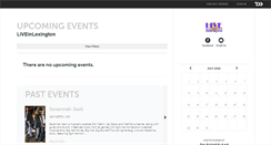 Desktop Screenshot of liveinlexington.ticketleap.com