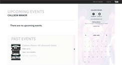 Desktop Screenshot of callsonmanor.ticketleap.com