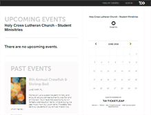 Tablet Screenshot of hclm.ticketleap.com
