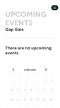 Mobile Screenshot of gapgals.ticketleap.com