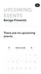 Mobile Screenshot of baragapresents.ticketleap.com