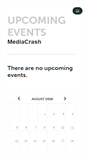 Mobile Screenshot of mediacrash.ticketleap.com