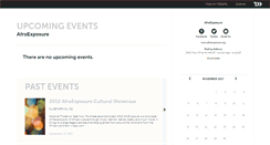 Desktop Screenshot of afroexposure.ticketleap.com