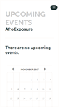 Mobile Screenshot of afroexposure.ticketleap.com