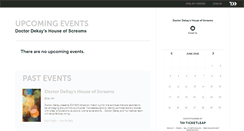 Desktop Screenshot of drdekayshouseofscreams.ticketleap.com