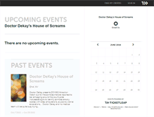 Tablet Screenshot of drdekayshouseofscreams.ticketleap.com