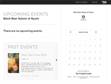 Tablet Screenshot of blackbearsaloonnyack.ticketleap.com