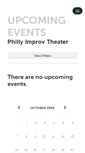 Mobile Screenshot of phillyimprovtheater.ticketleap.com