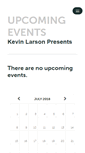 Mobile Screenshot of kevinlarsonpresents.ticketleap.com