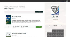 Desktop Screenshot of dfwconquest.ticketleap.com