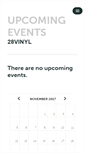 Mobile Screenshot of 28vinyl.ticketleap.com