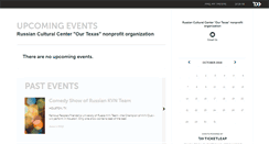 Desktop Screenshot of ourtexaorg.ticketleap.com