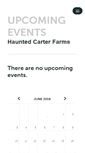 Mobile Screenshot of hauntedcarterfarms.ticketleap.com