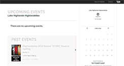 Desktop Screenshot of highlandetterevue.ticketleap.com