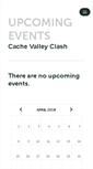 Mobile Screenshot of cachevalleyclash.ticketleap.com