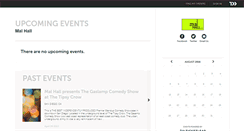 Desktop Screenshot of malhall.ticketleap.com
